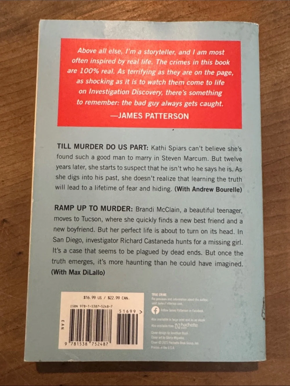 James Patterson Till Murder Do Us Part - softcover - Picture 4 of 12